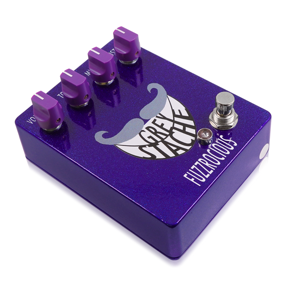 Fuzzrocious Pedals Grey Stache Diode Mod / ファズ ギター エフェクター