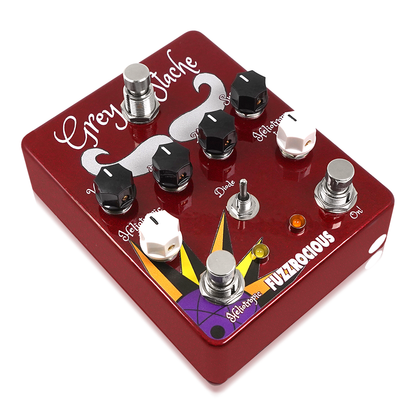 Fuzzrocious Pedals - Grey Stache/Heliotropic | ファズ ギター エフェクター