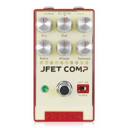 GIGAGAIN - JFET COMP | コンプレッサー ギター エフェクター