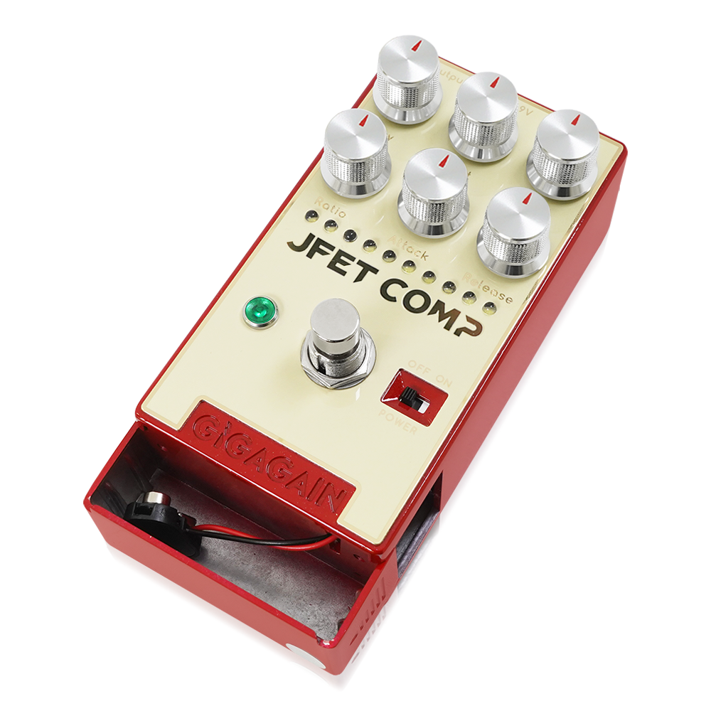 GIGAGAIN - JFET COMP | コンプレッサー ギター エフェクター – NINEVOLT