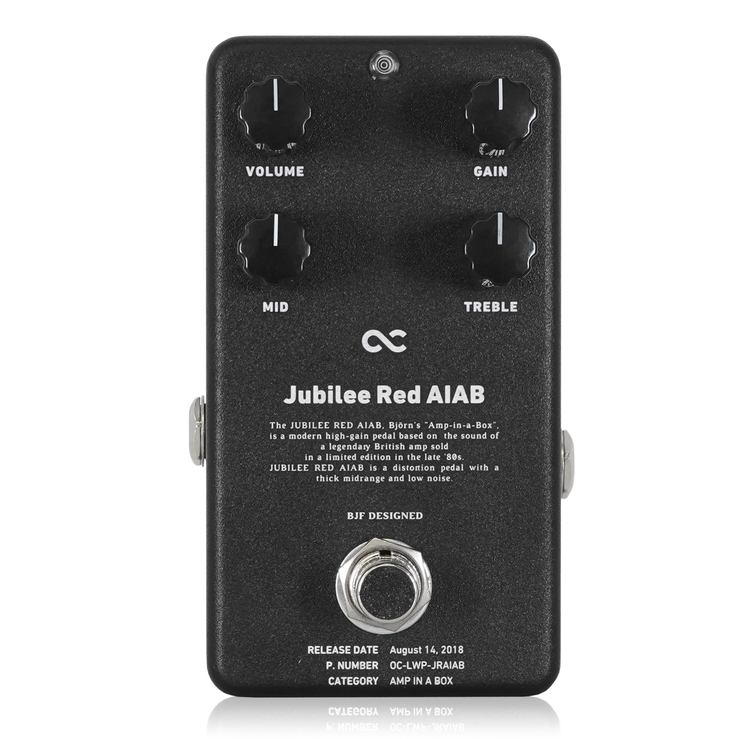 One Control　LWP Series Jubilee Red AIAB Solder Free Pedal Kit　/ ディストーション AIAB 自作キット ギター エフェクター