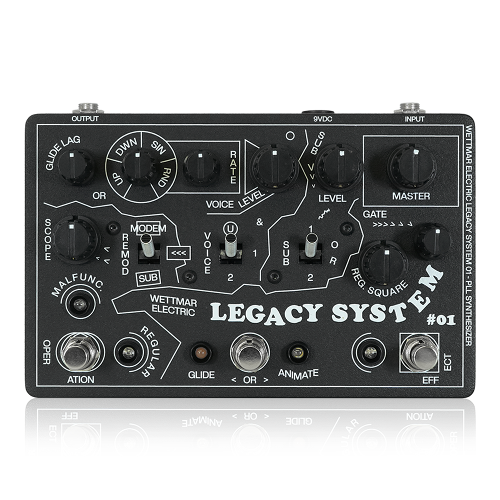 Wettmar Electric - LEGACY SYSTEM #01 | ファズ リングモジュレーター オクターバー シンセ ノイズ ギター エフェクター