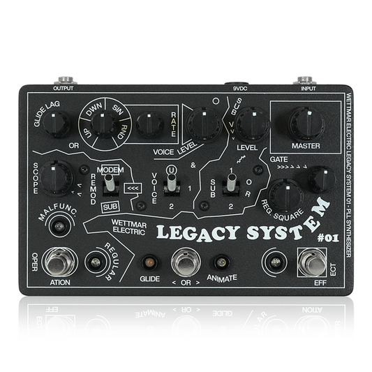 Wettmar Electric - LEGACY SYSTEM #01 | ファズ リングモジュレーター オクターバー シンセ ノイズ ギター エフェクター
