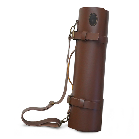 PDH　Leather Drum stick bag SW-DSB-425A　12セットのスティックを持ち運べるロールタイプのレザー製ドラムスティックバッグ