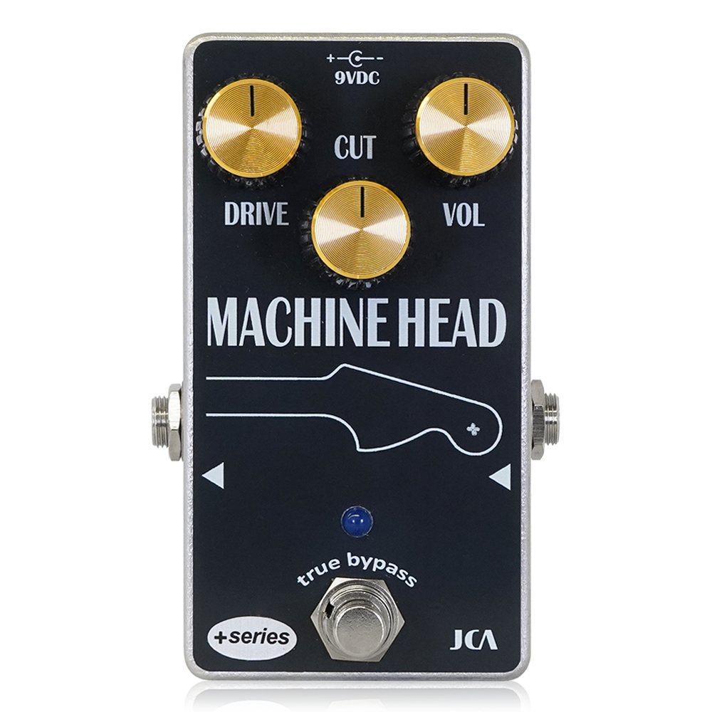 JCA Pedals - MACHINE HEAD PEDAL | オーバードライブ ギター エフェクター