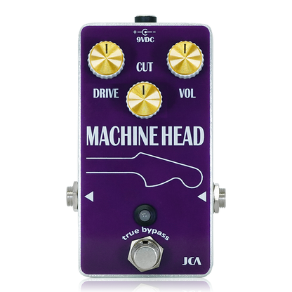 JCA Pedals - MACHINE HEAD Purple Edition | オーバードライブ ギター JCA Pedals - MACHINE HEAD Purple Edition | オーバードライブ ギター