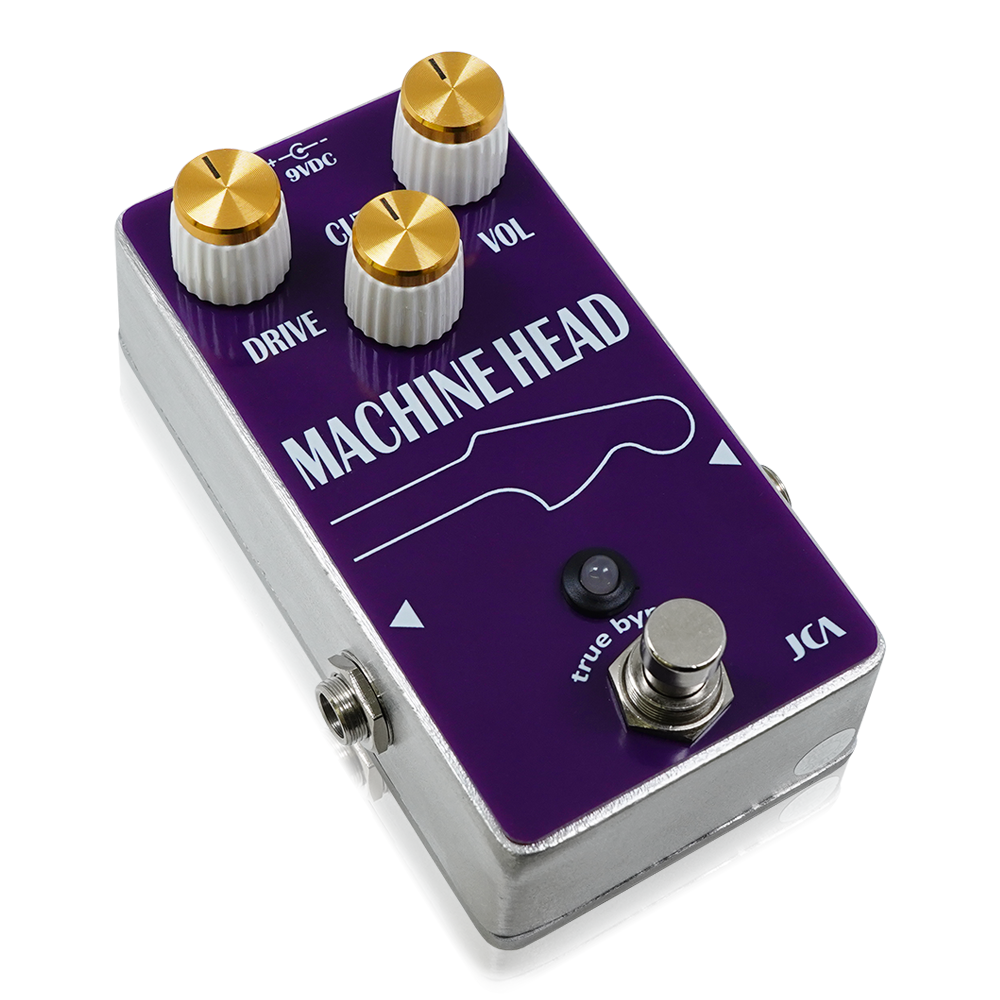 JCA Pedals - MACHINE HEAD Purple Edition | オーバードライブ ギター エフェクター