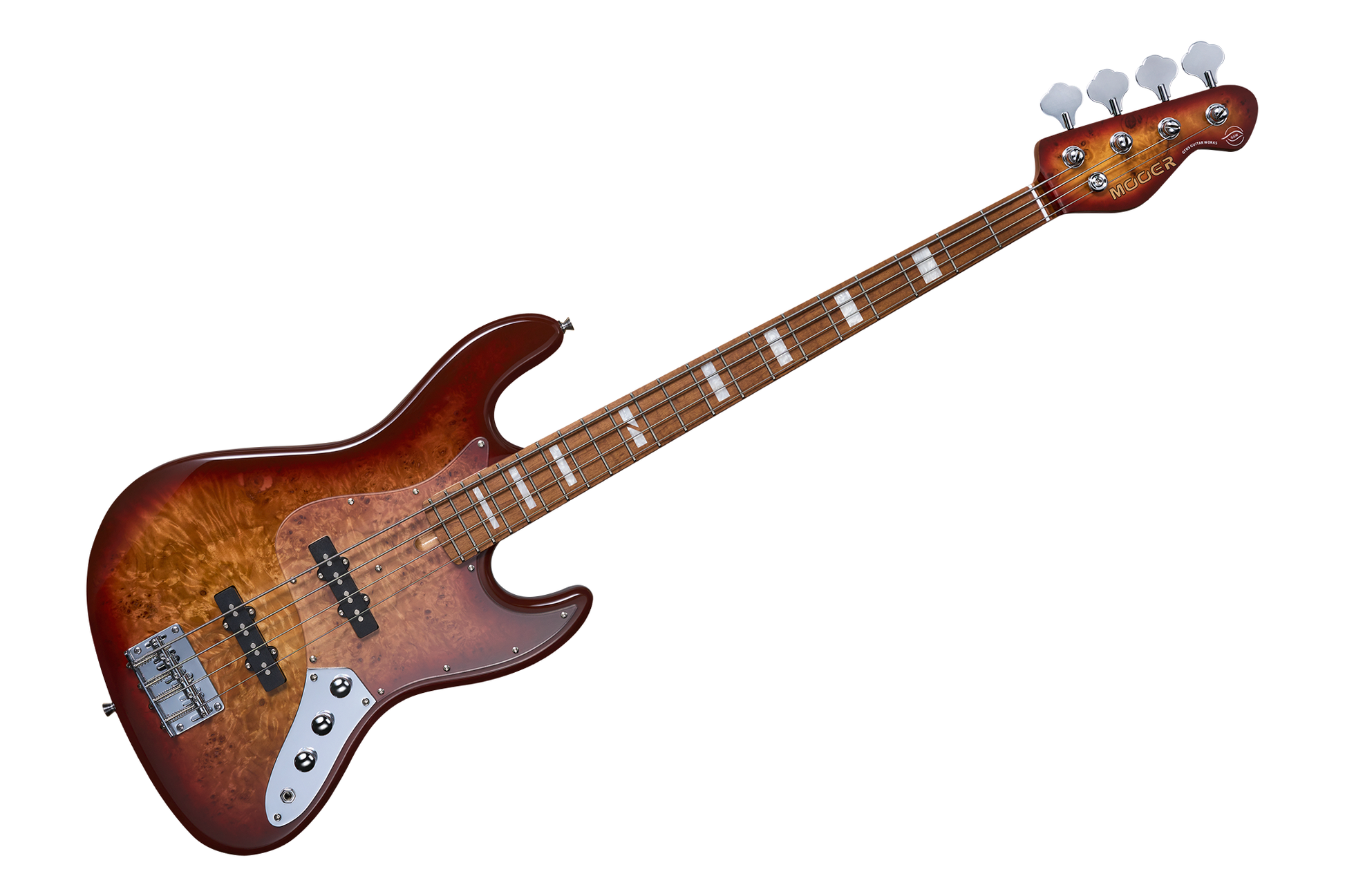 Mooer - MBJ420 Red Burst | エレキベース – NINEVOLT