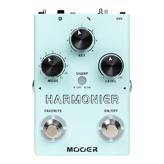 Mooer　MVP2 Harmonier　/ ピッチシフト リバーブ ヴォーカル・ギター エフェクター