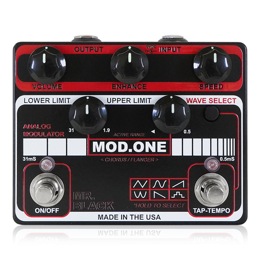 Mr. Black - Mod.One | コーラス フランジャー ギター エフェクター
