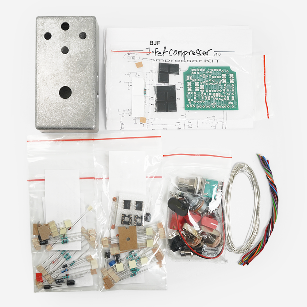 Moody Sounds - BJF JFET Compressor DIY Kit | コンプレッサー エフェクター 自作 DIY キット