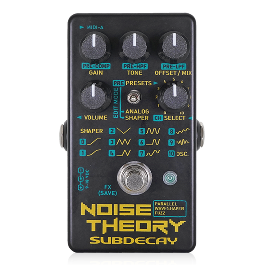 Subdecay　Noise Theory　/ ファズ シンセサイザー ギター エフェクター
