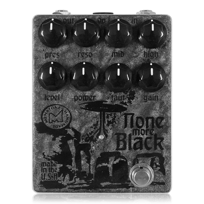 Menatone　None More Black　/ ハイゲイン ディストーション ギター エフェクター