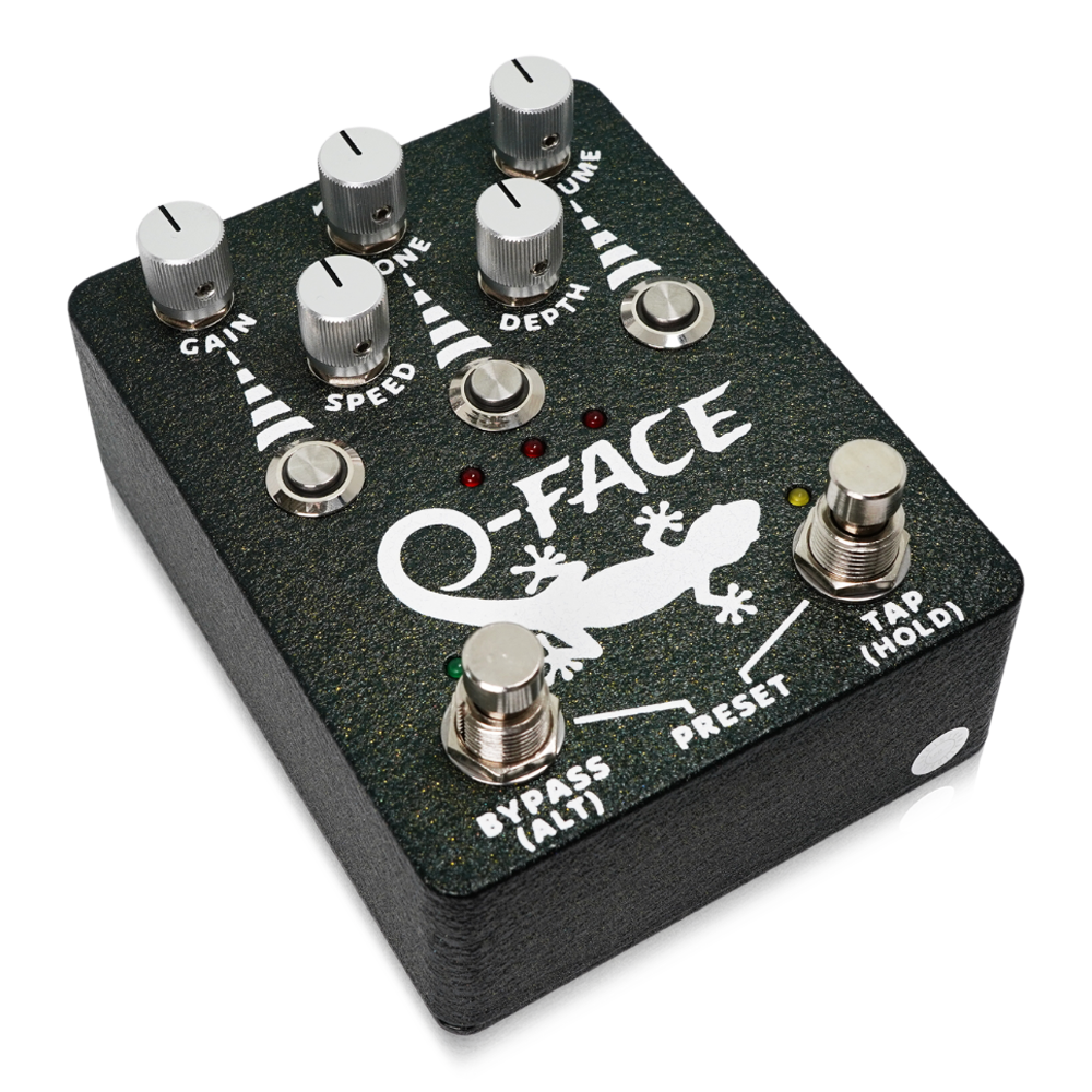 Gecko Pedals O-Face　/ オーバードライブ トレモロ ギター エフェクター