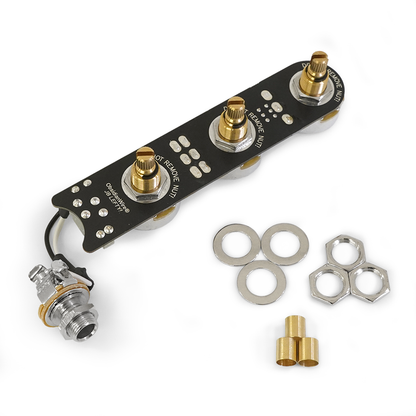 ObsidianWire - ObsidianWire for LEFTY Jazz Bass | ベースパーツ ジャズべース 配線済みハーネス 左利き用