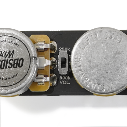 ObsidianWire - ObsidianWire for LEFTY Jazz Bass | ベースパーツ ジャズべース 配線済みハーネス 左利き用