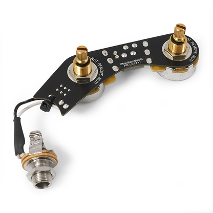 ObsidianWire - ObsidianWire for LEFTY Precision Bass | ベースパーツ プレシジョンベース 配線済みハーネス 左利き用