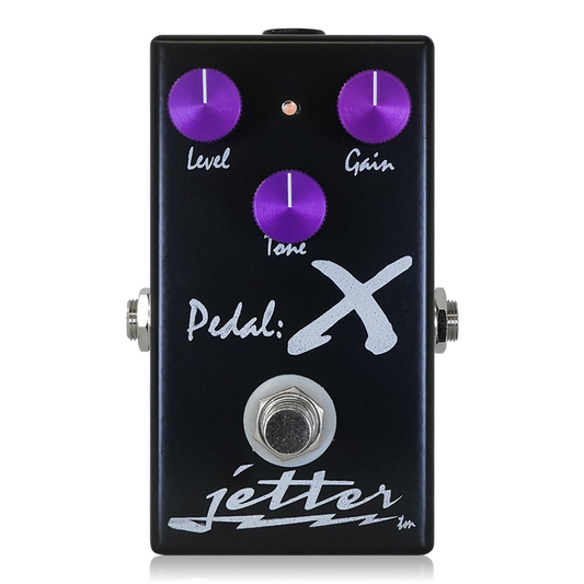 Jetter Gear - Pedal:X | オーバードライブ ギター エフェクター