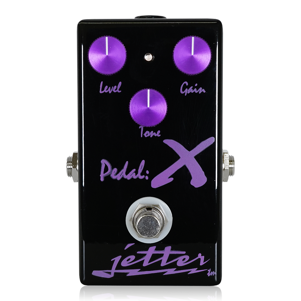 Jetter Gear - Pedal:X | オーバードライブ ギター エフェクター