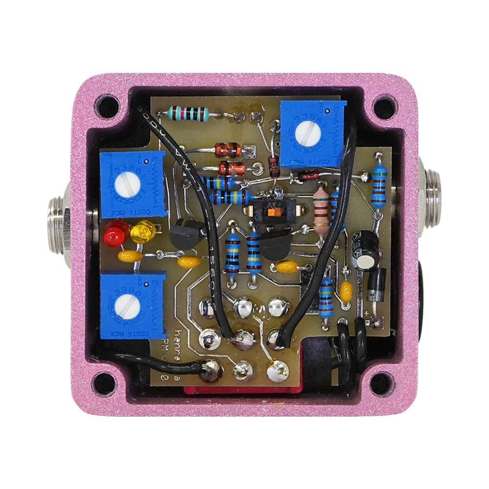 Henretta Engineering - Pinkman Dirty Boost | ミニペダル オーバードライブ エフェクター