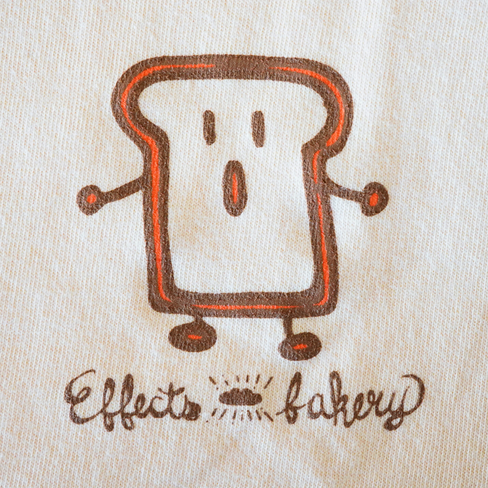 Effects Bakery　Plain Bread Tシャツ プレーンブレッドナチュラル 【ゆうパケット対応可能】