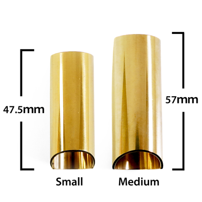 The Rock Slide - Polished Brass Slide | ブラス製 スライドバー ボトルネック