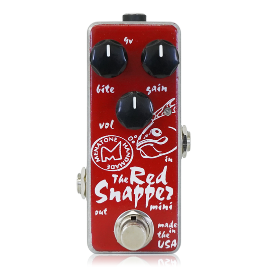 Menatone - Red Snapper Mini | オーバードライブ ギター エフェクター