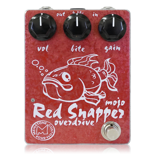 Menatone - Red Snapper Mojo PTP | オーバードライブ ギター エフェクター