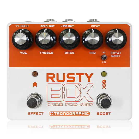 Tronographic - Rusty Box | プリアンプ ベース エフェクター