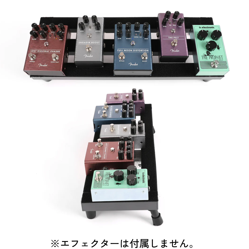 【2/27 16:00まで5%OFF!】Ghost Fire - S-Series SPL-02 | ボードサイズ 約50×18cm・660g 超軽量 エフェクターボード ペダルボード 専用バッグ付き