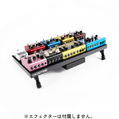 【2/27 16:00まで5%OFF!】Ghost Fire - S-Series SPL-05 | ボードサイズ 約56×32cm・820g 超軽量 エフェクターボード ペダルボード 専用バッグ付き