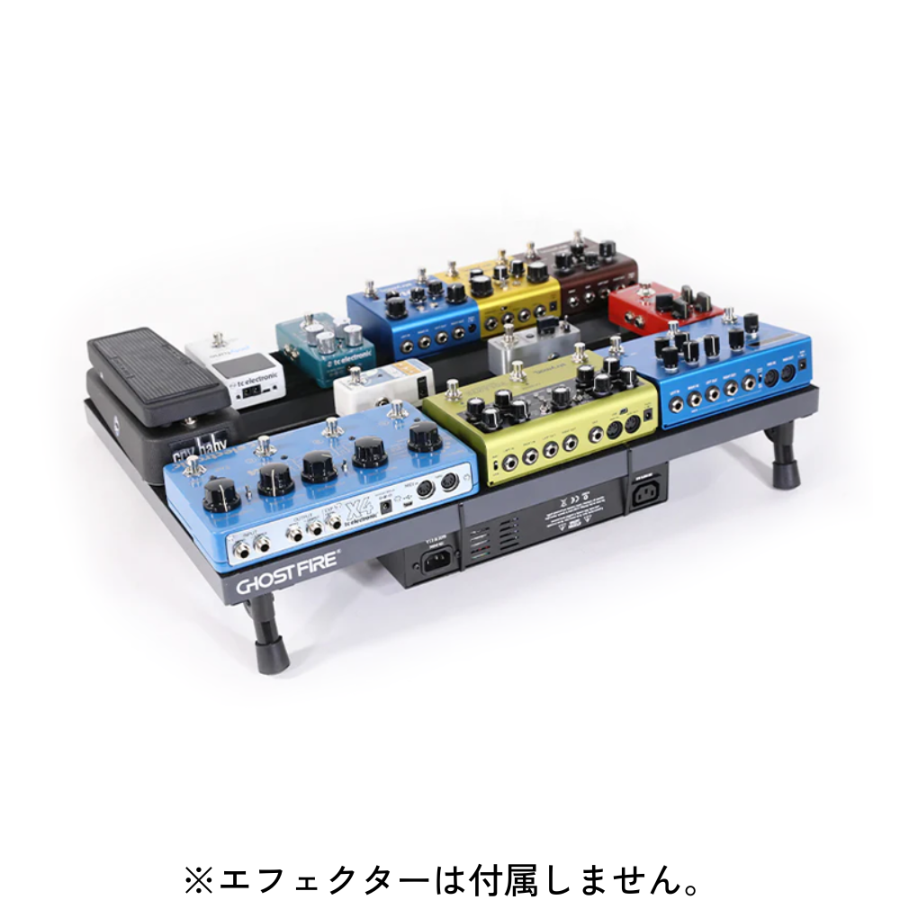 【2/27 16:00まで5%OFF!】Ghost Fire - S-Series SPL-06 | ボードサイズ 約62×40cm・1.1kg 超軽量 エフェクターボード ペダルボード 専用バッグ付き