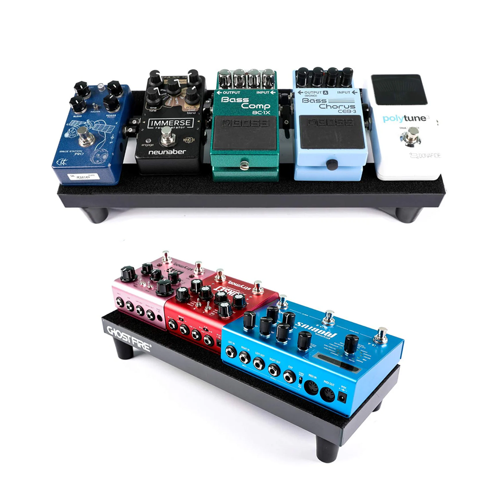 Ghost Fire - S-Series SPL-01 | ボードサイズ 約35×14cm・380g 超軽量 エフェクターボード ペダルボード 専用バッグ付き
