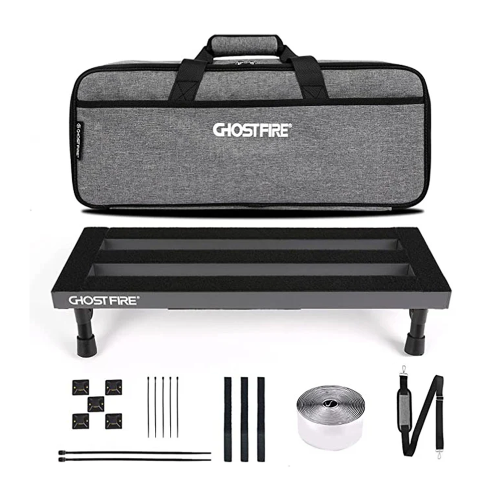 Ghost Fire - S-Series SPL-02 | ボードサイズ 約50×18cm・660g 超軽量 エフェクターボード ペダルボード 専用バッグ付き