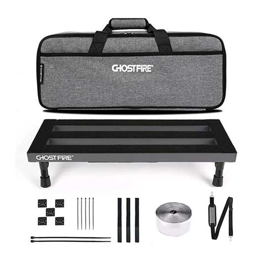 Ghost Fire - S-Series SPL-02 | ボードサイズ 約50×18cm・660g 超軽量 エフェクターボード ペダルボード 専用バッグ付き