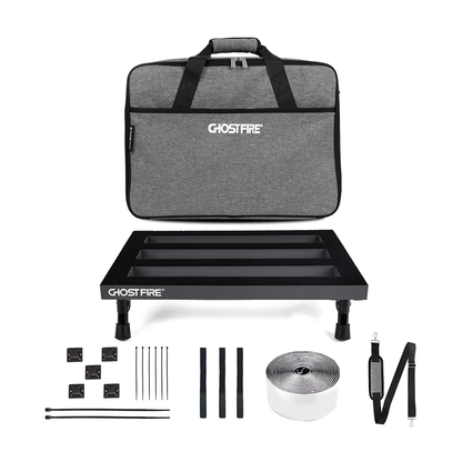 Ghost Fire - S-Series SPL-03 | ボードサイズ 約42×32cm・720g 超軽量 エフェクターボード ペダルボード 専用バッグ付き