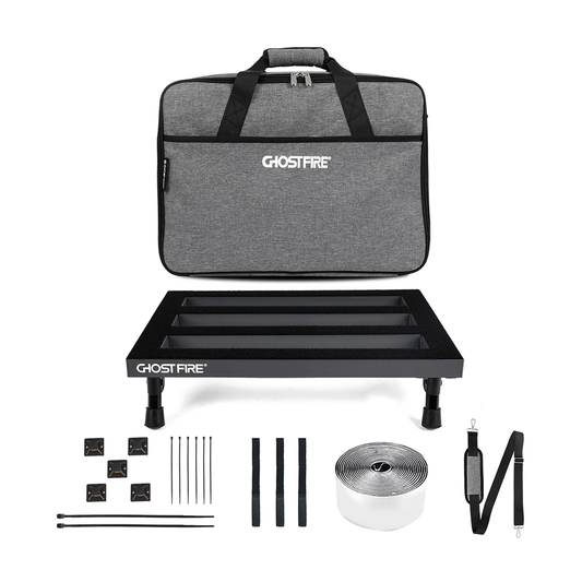 Ghost Fire - S-Series SPL-03 | ボードサイズ 約42×32cm・720g 超軽量 エフェクターボード ペダルボード 専用バッグ付き