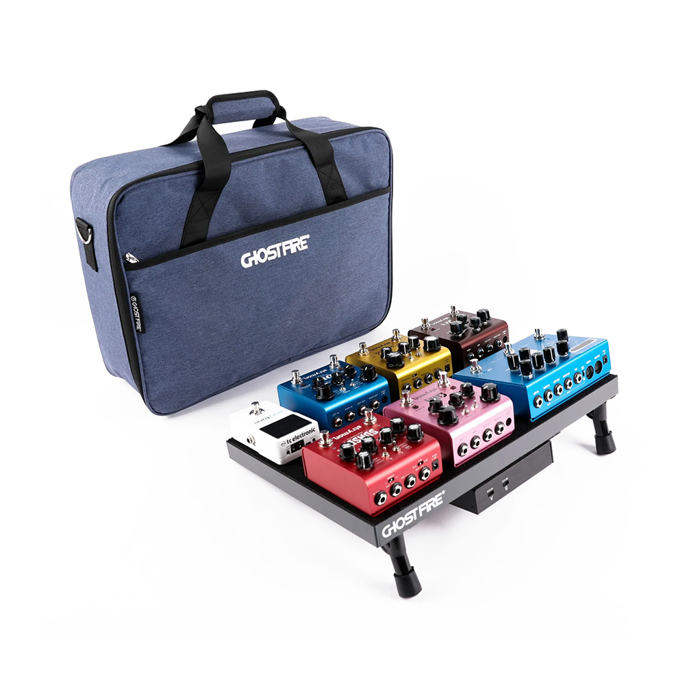 Ghost Fire - S-Series SPL-03 | ボードサイズ 約42×32cm・720g 超軽量 エフェクターボード ペダルボード 専用バッグ付き