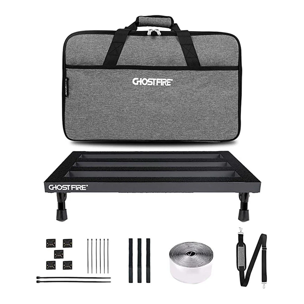 Ghost Fire - S-Series SPL-04 | ボードサイズ 約50×30cm・820g 超軽量 エフェクターボード ペダルボード 専用バッグ付き