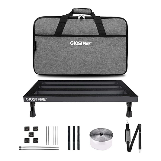 Ghost Fire - S-Series SPL-04 | ボードサイズ 約50×30cm・820g 超軽量 エフェクターボード ペダルボード 専用バッグ付き