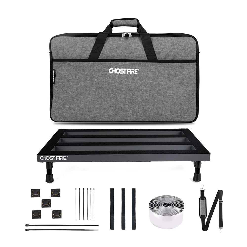 Ghost Fire - S-Series SPL-05 | ボードサイズ 約56×32cm・820g 超軽量 エフェクターボード ペダルボード 専用バッグ付き