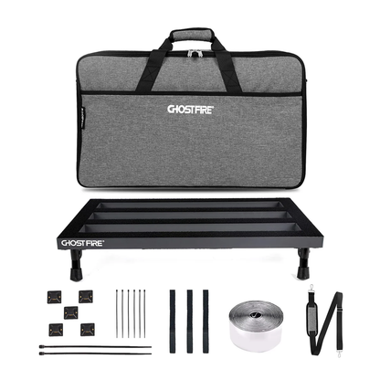 Ghost Fire - S-Series SPL-05 | ボードサイズ 約56×32cm・820g 超軽量 エフェクターボード ペダルボード 専用バッグ付き