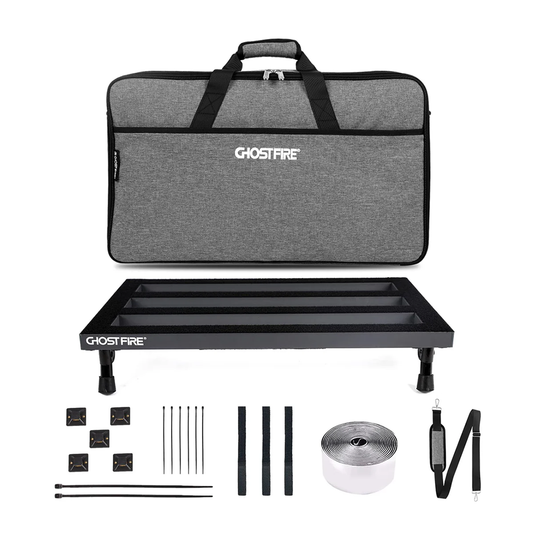 Ghost Fire - S-Series SPL-05 | ボードサイズ 約56×32cm・820g 超軽量 エフェクターボード ペダルボード 専用バッグ付き