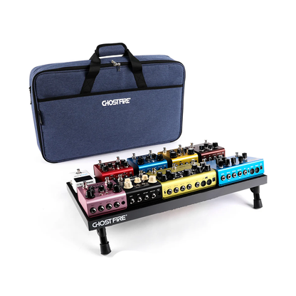 Ghost Fire - S-Series SPL-05 | ボードサイズ 約56×32cm・820g 超軽量 エフェクターボード ペダルボード 専用バッグ付き