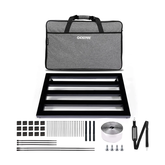 Ghost Fire - S-Series SPL-06 | ボードサイズ 約62×40cm・1.1kg 超軽量 エフェクターボード ペダルボード 専用バッグ付き