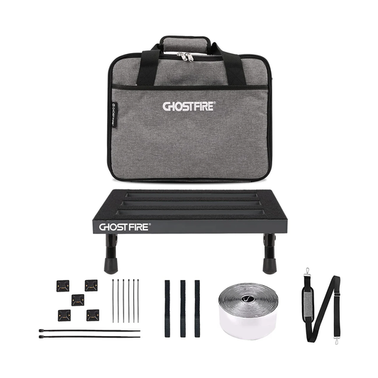 Ghost Fire - S-Series SPL-2.5 | ボードサイズ 約33×26cm・660g 超軽量 エフェクターボード ペダルボード 専用バッグ付き