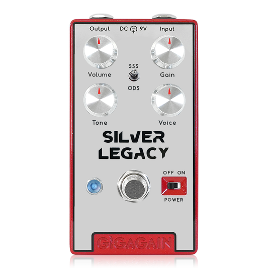 GIGAGAIN - SILVER LEGACY | オーバードライブ ギター エフェクター