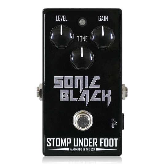 Stomp Under Foot - SONIC BLACK | ディストーション ギター エフェクター