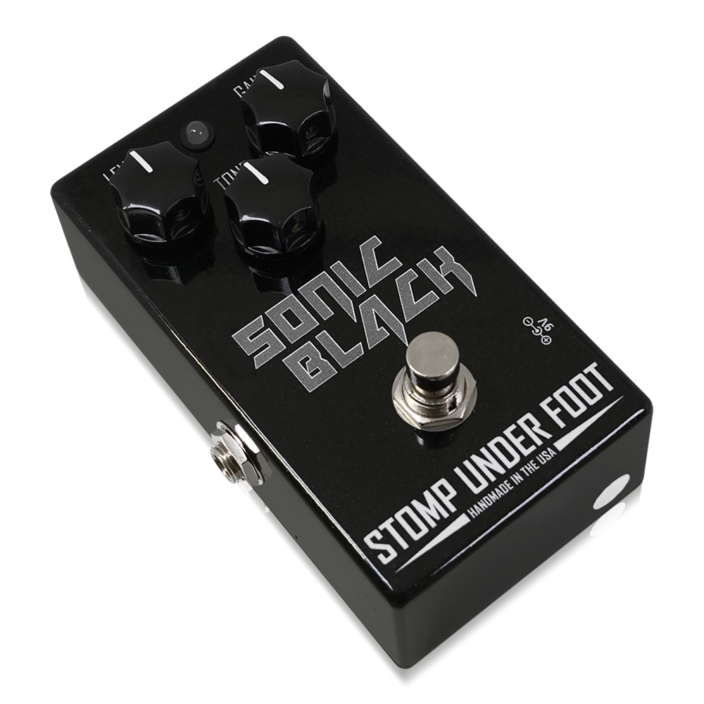 Stomp Under Foot - SONIC BLACK | ディストーション ギター エフェクター