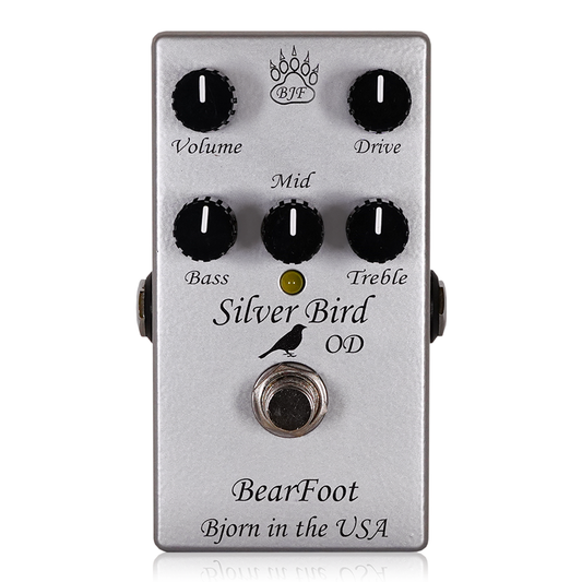 BearFoot Fx - Silver Bird OD | オーバードライブ ギター エフェクター